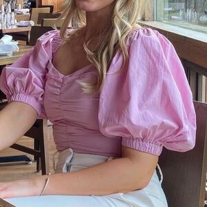 Abercrombie & Fitch Pink Blouse* worn once